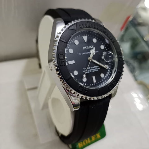 Rolex Oyster Perpetual Yacht Master Watch Combining Iconic Design With Precision Craftsmanship - Golden